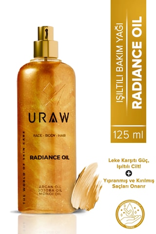 Uraw Radiance Oil Bitkisel Yağ Kompleksi 125 ML
