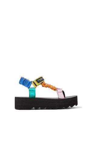 Kurt Geiger Renkli Çocuk Sandaletleri Multi Colour