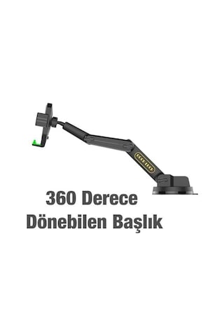 D001 Ağır Vasıta Araçlar İçin Araç Tutucu Kamyon Tır Otobüs Ekskavatör Gibi Büyük Araçlar İçin Büyük Boy Ve Büyük Vakumlu Ergonomik Tasarım Aplus Kalite Memnuniyet  Araç Telefon Tutucu