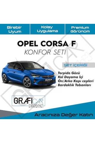Opel Corsa F Konfor Seti -Araç Içi Ses  Kumaş Kaplama