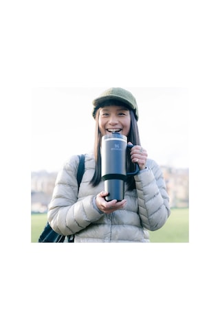 Stanley The Quencher Flowstate Tumbler Pipetli Termos Bardak 1,18l Siyah