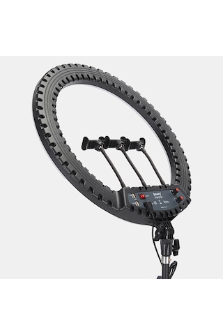 Jmary Fm-21r Uzaktan Kumandalı 52cm Işıklı Telefon Tutucu Ring Light Siyah