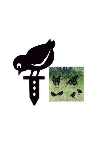 Trendooze Homyl Demir Siyah Civciv Bahisleri Açık Yard Bahçe Stil-2, Modern Design