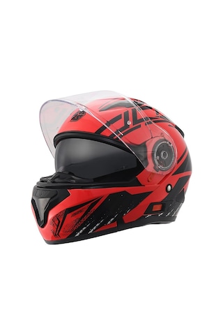 Ff868 Azrael Motosiklet Kaskı Güneş Vizörlü Çene Açılır Motorcu Kask Çok Renkli