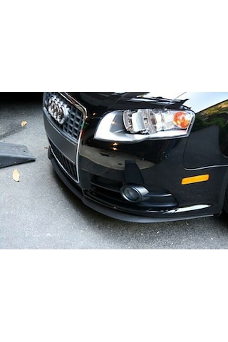 Audi A4 S4 B7 Ön Lip Mat Siyah Ön Tampon Lip