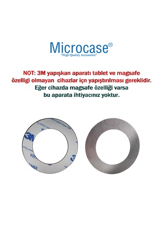 Microcase Masaüstü Ayarlanabilir Manyetik Başlıklı Dönerli Telefon Tutucu - Al5091 -