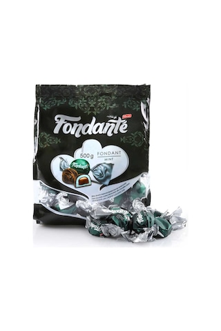 Fondante Çikolata Dolgulu Naneli 500 Gr. (1 Poşet)