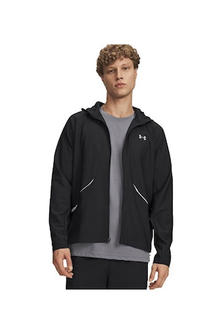 Under Armour Ua Unstoppable Woven Jacket Erkek Günlük Ceket 6014621-002 Siyah Siyah
