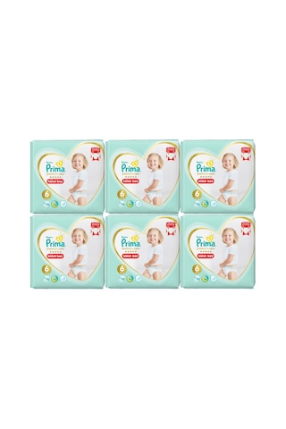 Prima Premium Care Külot Bebek Bezi Beden:6 (15+) 168 Adet Süper