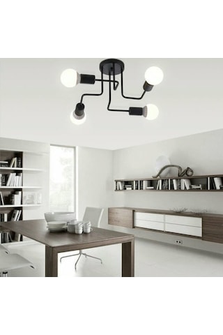 Modern 4 Kol Akrep Avize