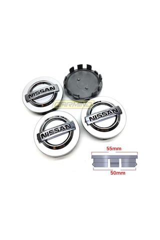 Nissan Qashqai-Juke Jant Göbeği Gri 48-54Mm