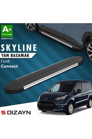 S-dizayn Ford Connect 2 Skyline Krom Yan Basamak 183 Cm 2014-2023 A+ Kalite