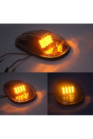 5li Set 12 Ledli Universal Pick Up 4x4 Araç Üstü Park Sis Lambası