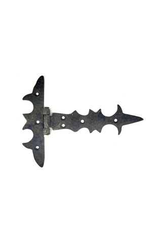 Mep Antika Tarz Dekoratif Pirinç Kuyruklu Lale Menteşe - 147x193 Mm, Oksit Najmaddin Diğer