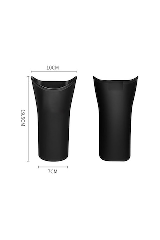 Xianwen 3 Adet Araba Şemsiyelik Siyah Yurt Dışından