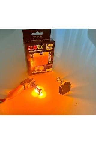 Femex H27 Sis Led Ampul Turuncu Renk Sadece Sis Farları İçin