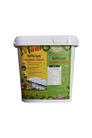 3 Ü 1 Arada, Biohumus Organik Gübre Bitki Besleyici, 5 Litre