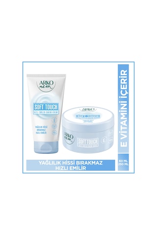 Arko Nem Hızlı Emilen Bakım Kremi Soft Touch 250+60 Ml