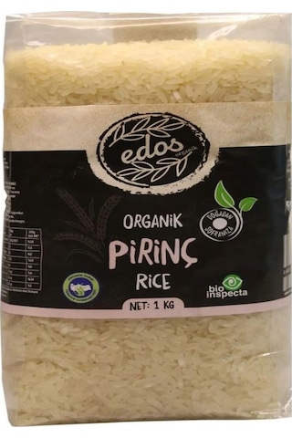 Edos Organik Pirinç 1 KG