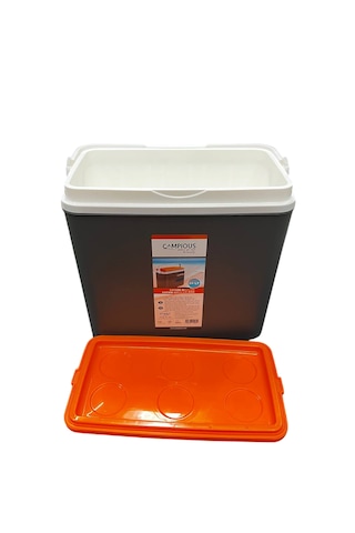 Safari 24 Lt Taşınabilir Buzluk Portatif Soğutucu Cooler Box Turu Turuncu