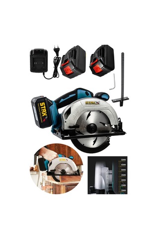 Staxx Power CS4810XR Kömürsüz Motor Çift Akülü Daire Testere