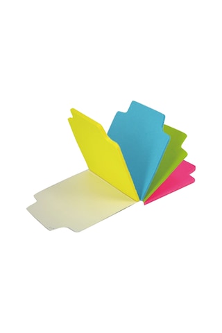 Hopax Stickn 70X70 4 Neon Renk 100 Yaprak Yapışkanlı Not Kağıdı