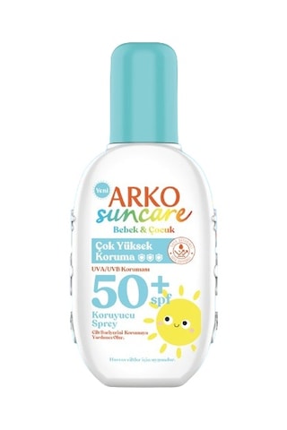 Arko Suncare Spf50+ Çok Yüksek Korumalı Bebek & Çocuk Güneş Kremi 200 ML