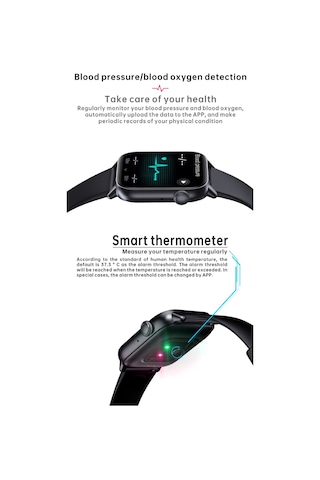 Geeksen Qs08pro 1.83 " Hd Ekran Akıllı Saat (İthalatçı Garantili )