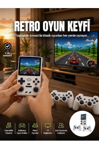 Taşınabilir El Konsolu Kablosuz Gamepadli Yeni Nesil Najmaddin