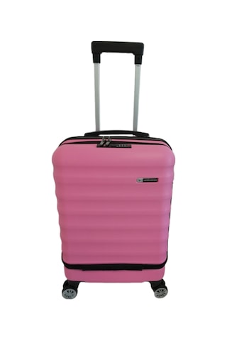 Vegmann Wave Laptop Bölmeli Pembe Kabin Boy Valiz Pembe
