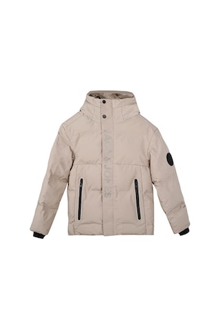 Jack & Jones Jack Jones Jcoalpha Puffer Jnr Çocuk Günlük Mont 12262162-crockery Krem Krem