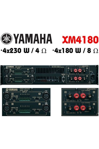 Yamaha Xm4180 Power Amplifier