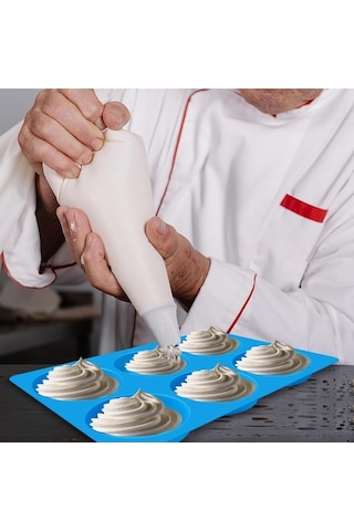 Maoyaya Pişirme İçin 4 İnç Yuvarlak Silikon Kalıp, Yapışmaz Hamburger Çörek Ve Yumurta Tavası Kalıbı Diğer