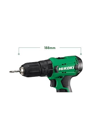 Hikoki DV18DA-5.0 18V/2.0Ah 50Nm Çift Akülü Şarjlı Darbeli Matkap