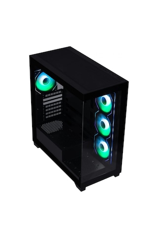 Bitfenix Ceto Premium Black 850w 80+ Bronze Psu 4x120mm Argb Fan Akak0btf0028
