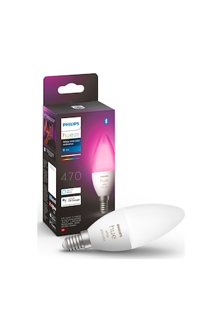 Philips HueWCA 5.3W E14 Renkli Akıllı Ampul B39