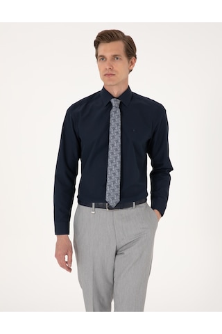 Pierre Cardin Erkek Lacivert Gömlek Basic 50316742-vr033 Lacivert