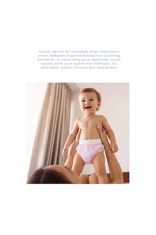 Babyjem Alıştırma Külodu 2'li Paket 3 Yaş Pembe