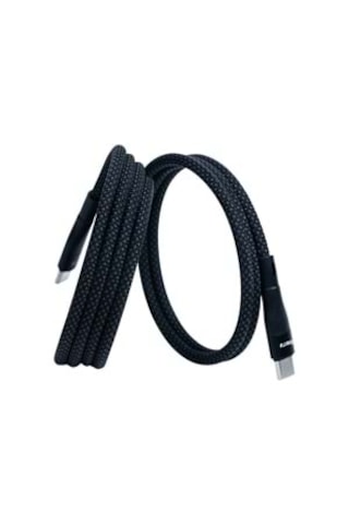 Ks-cc01 Siyah Manyetik Usb-c-c Kablo 1 M, Süper Hızlı