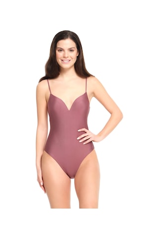 Too Salty Swımwear Kadın Gülkurusu Kaplı Mayo 23s108st Gül Kurusu