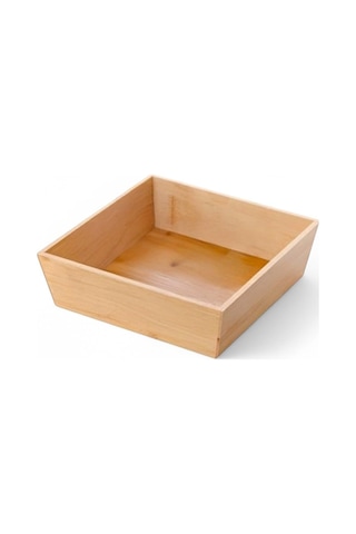 Deconox Bambu Lüx Kare Orta Boy Ekmeklik-meyvelik 19cm, Bambu Ekmeklik Kare Orta Boy 19cm Sku: Smg8690010243218 Açık Gri