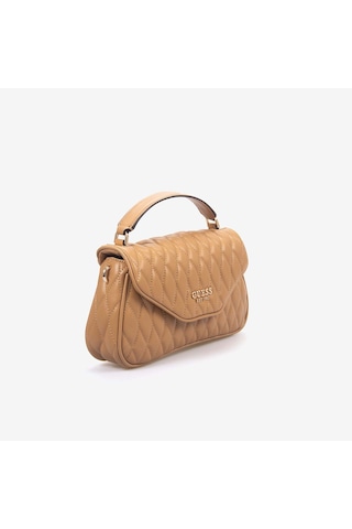 Guess Valla Kapitoneli Kadın El Çantası Hwqg8122200 Beige