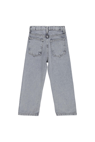 Civil Boys Baggy Kalıp 6-9 Yaş Pantolon Kot - Mavi Buz Mavi