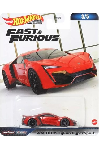 Hot Wheels Premium Fast & Furious 2023-hnw46 Çok Renkli