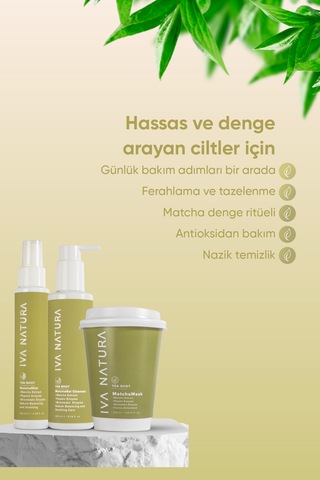 Iva Natura Dermorganik Mevsimsel Denge Cilt Bakım, Arındırıcı,gözenek Sıkılaştırıcı 3'lü Ritüel