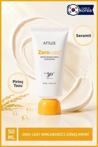 Zero Cast Nemlendirici Güneş Kremi 50 Ml