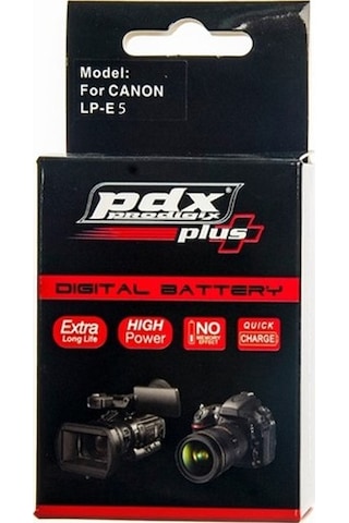 Pdx Canon Lp E5 Batarya Pdx