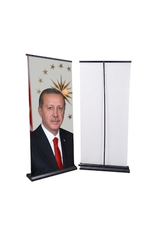 Cumhurbaşkanı Poster Baskılı Pro Roll Up Banner 100x200cm No:2 Diğer