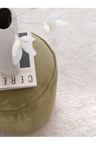 Teddy Fitilli Puf Haki