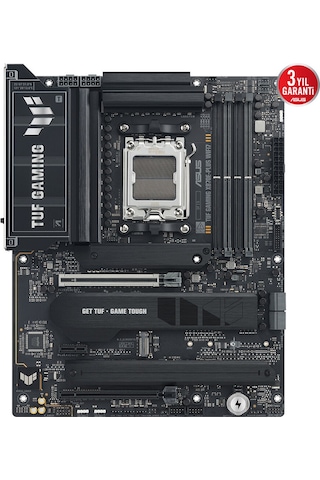 Asus Tuf Gamıng X870e-plus Wıfı7, 4xddr5, 4xm.2, Hdmı, 2xdp, Type-c, Pcıe 5.0, 2xwi-fi 7, Bluetooth V5.4, Am5 Soket Gamıng Anakart